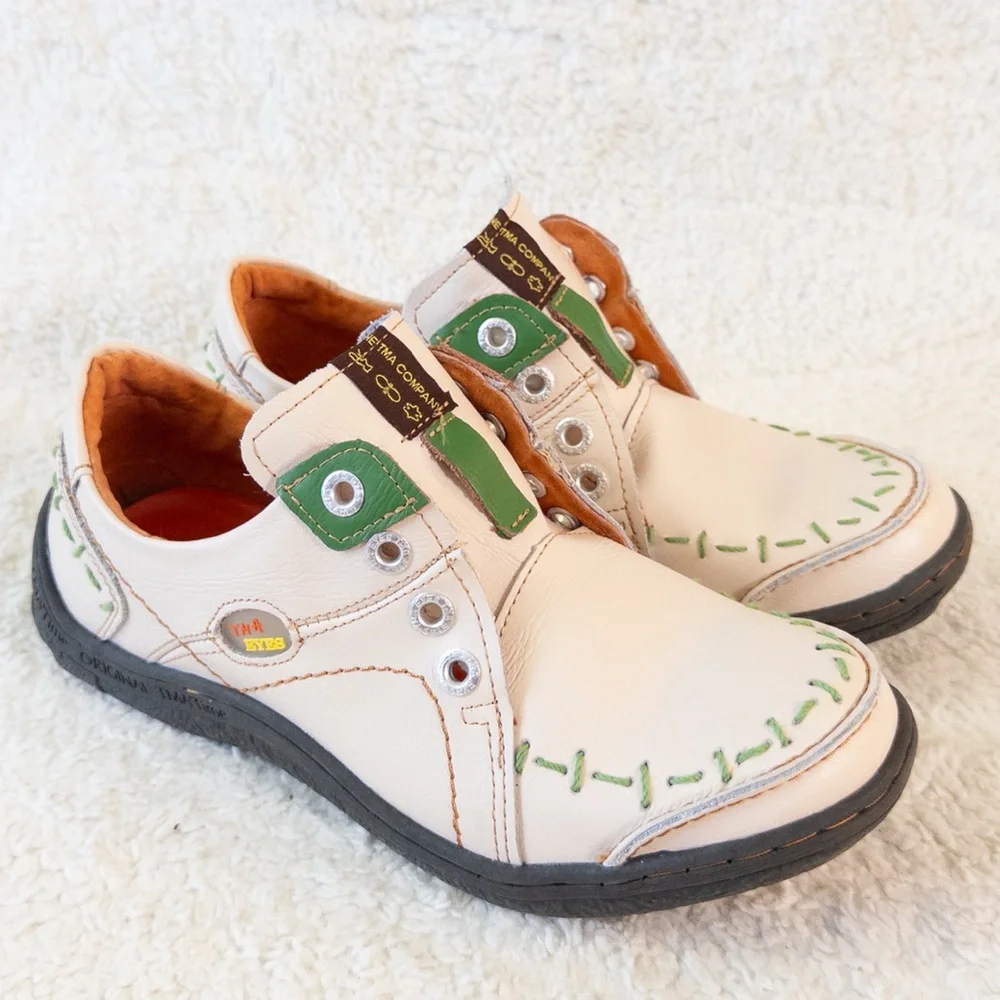 TMA Time Women’s Leather Hand-Stitched Shoes Size 41 (US 9.5–10)